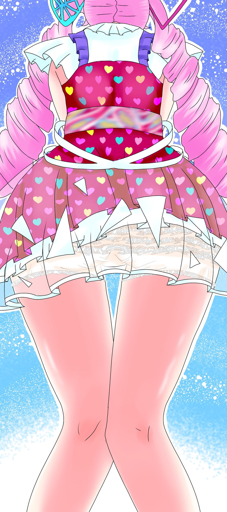 ひみつのおもらし サンプル5ページ目