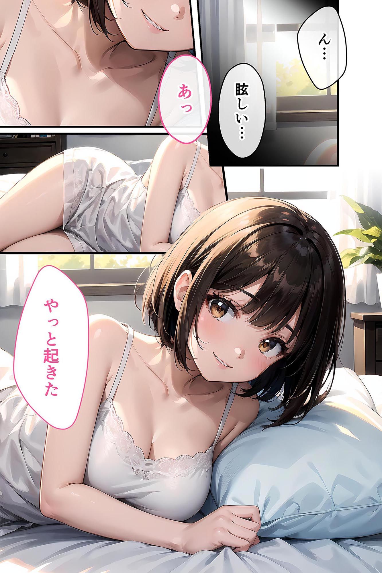 いちゃLOVE純情ベッドルーム 〜デート前、可憐な彼女に我慢できなくて〜 サンプル1ページ目