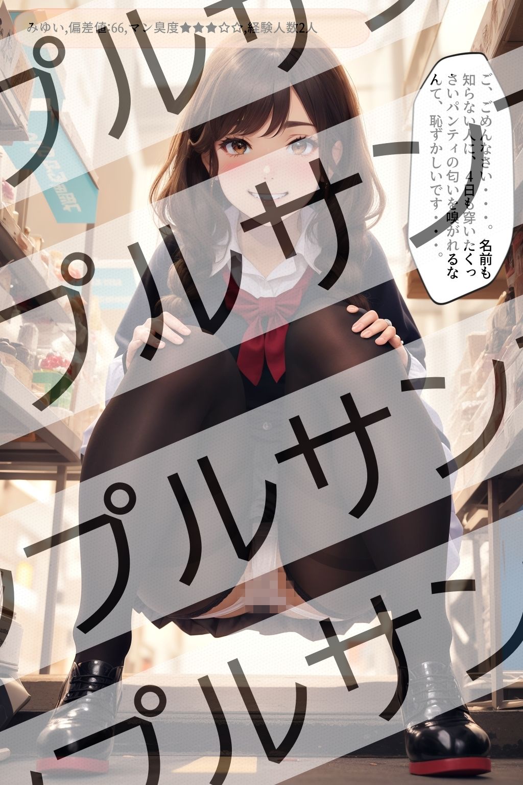 優等生の制服パンストJKのパンチラ vol.1 サンプル1ページ目