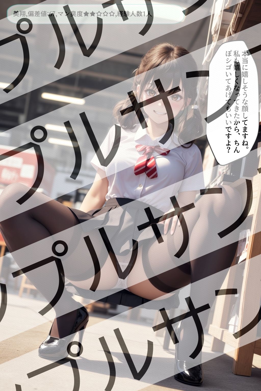 優等生の制服パンストJKのパンチラ vol.1 サンプル5ページ目