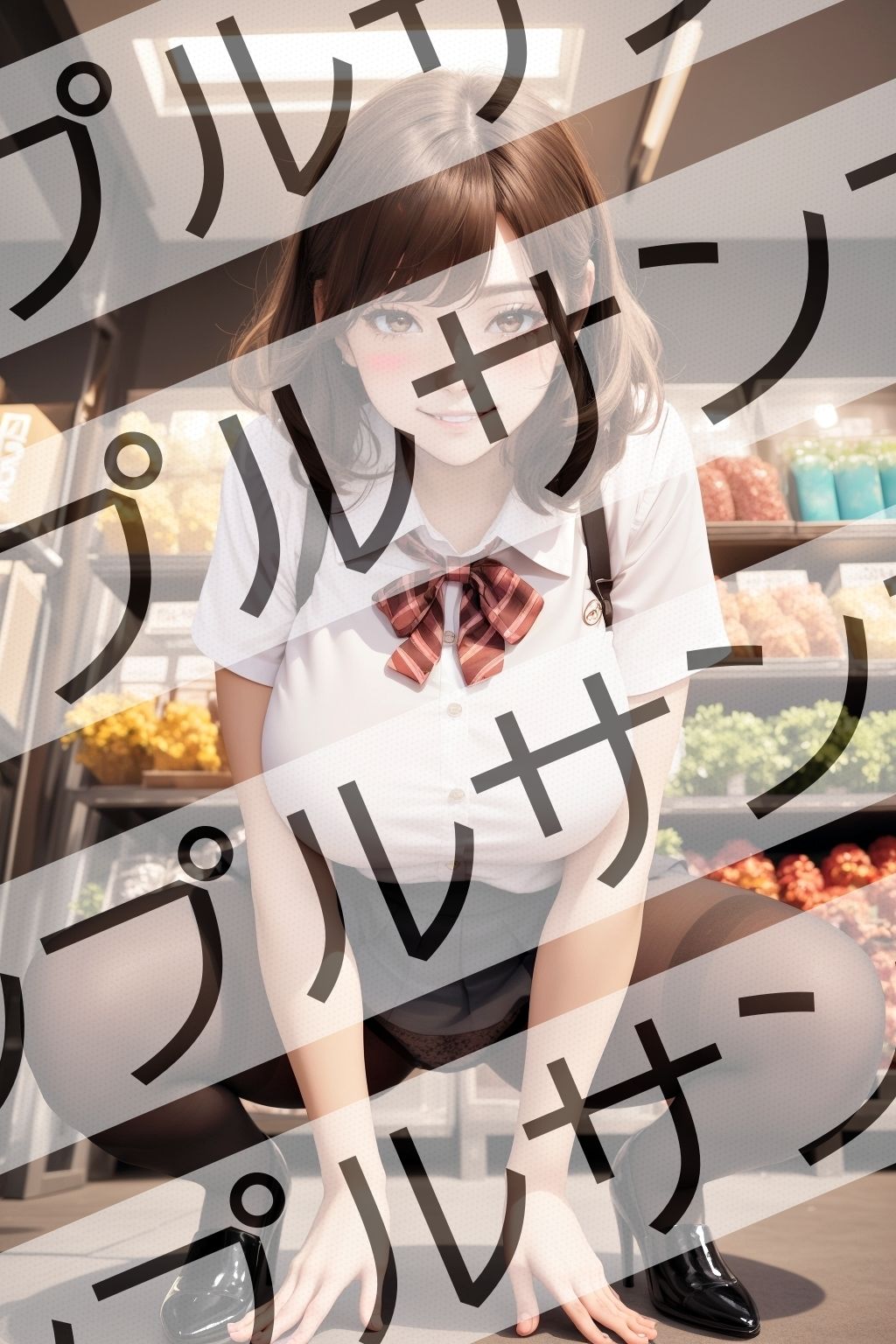 優等生の制服パンストJKのパンチラ vol.1 サンプル7ページ目
