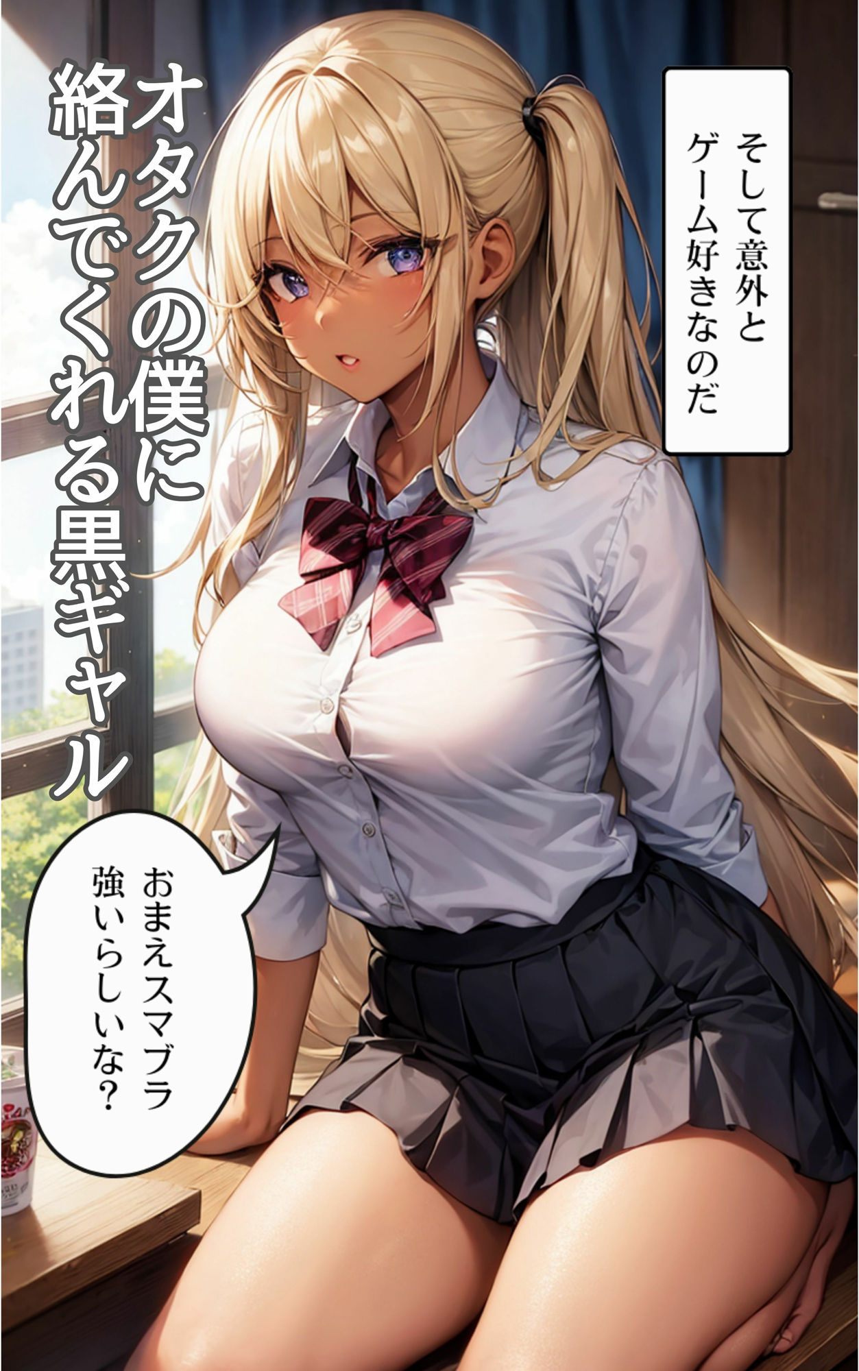 黒ギャルがオタクに優しいはマジだった サンプル1ページ目