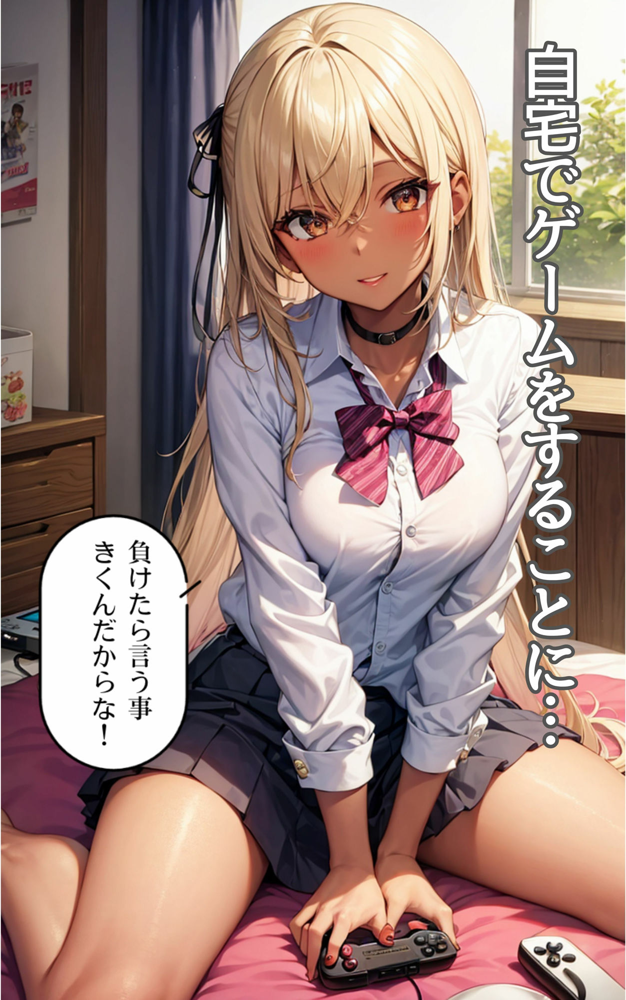 黒ギャルがオタクに優しいはマジだった サンプル4ページ目