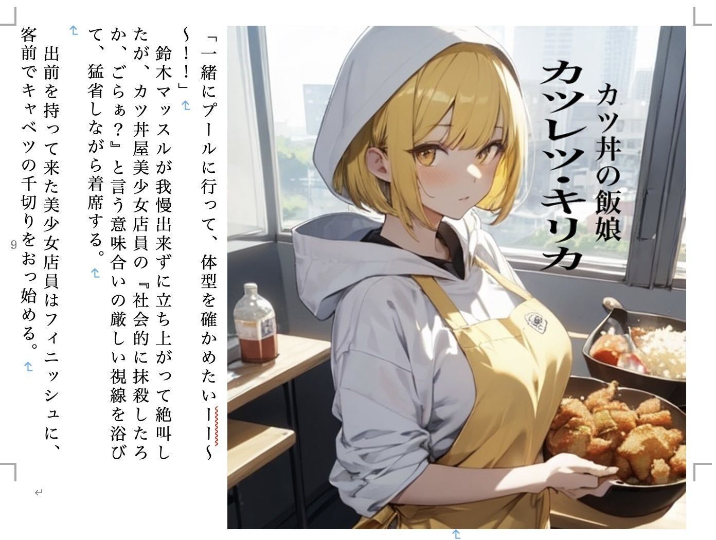 かつどん！！！！ サンプル3ページ目