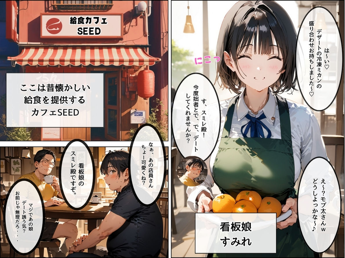 僕の彼女が種付けおじさんにNTRされてしまった件2巻 サンプル1ページ目