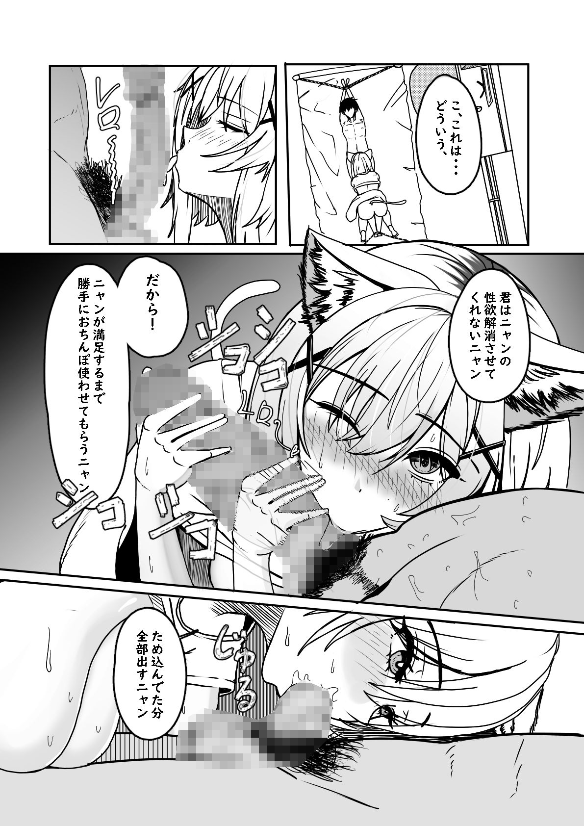 発情期の夜●い サンプル2ページ目