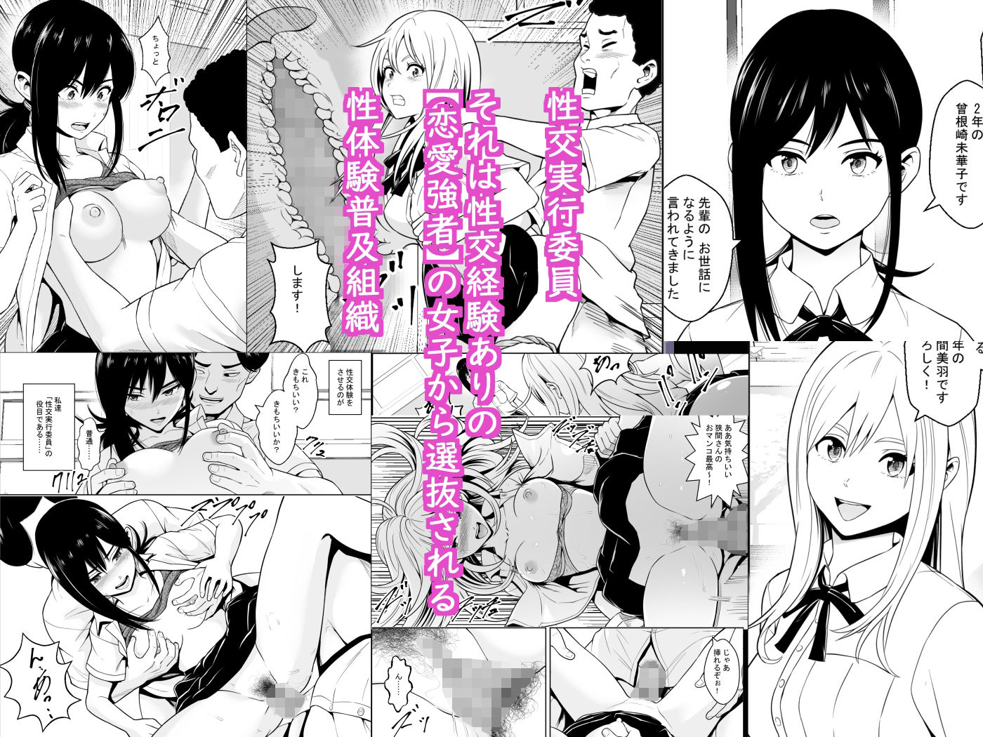 性交実行委員 サンプル1ページ目
