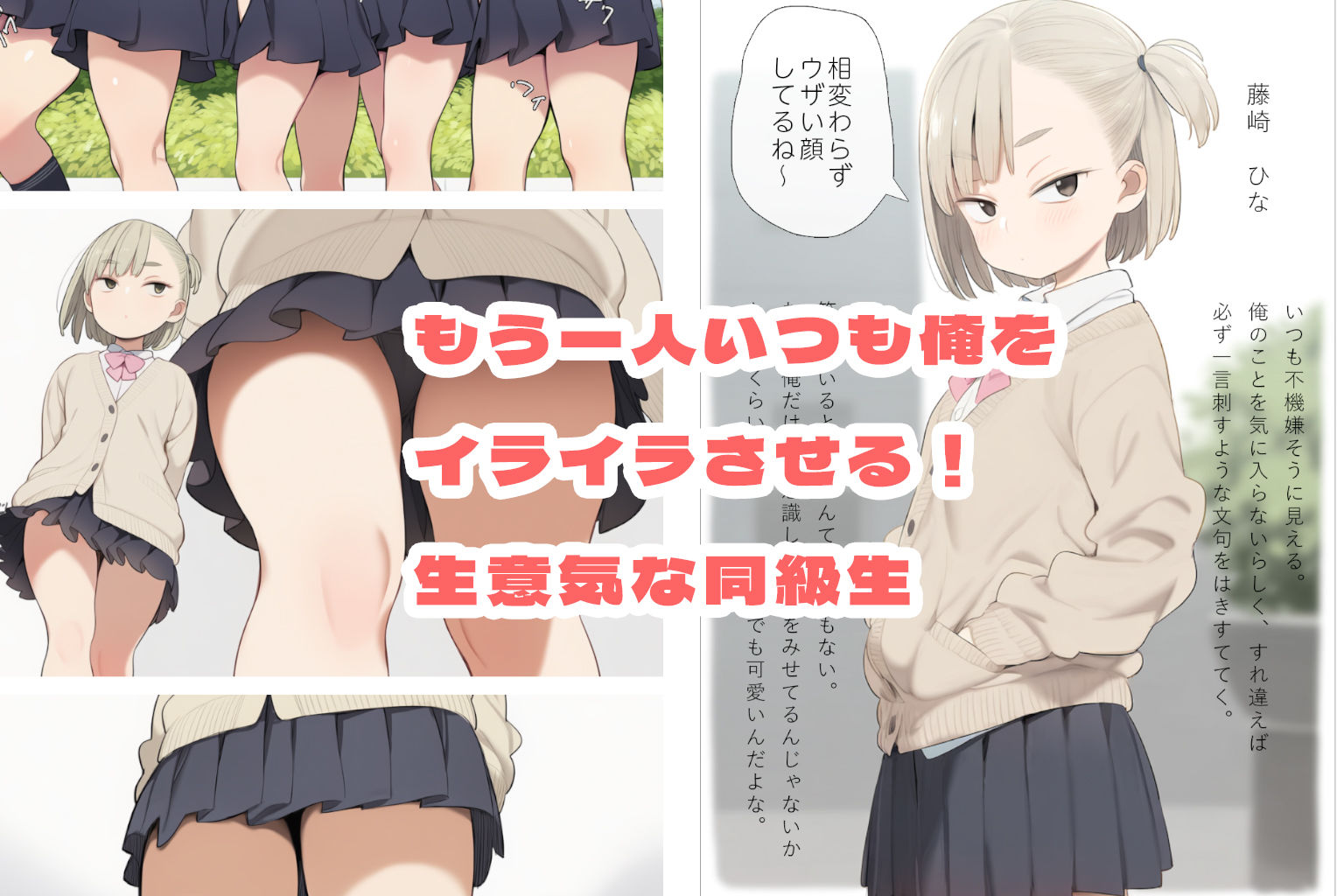 眠っちゃった。憧れの同級生、生意気な同級生 サンプル5ページ目