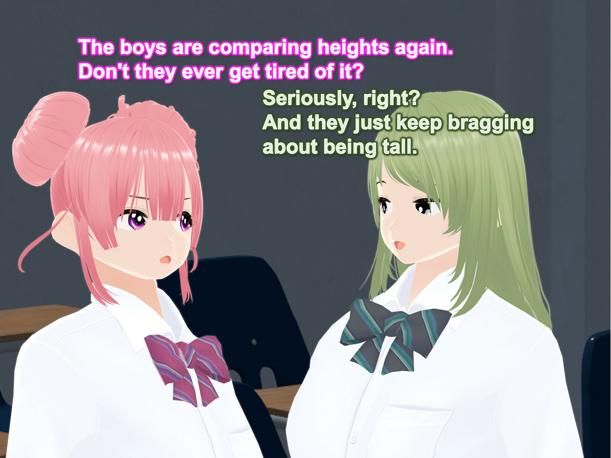 Outgrowing only girls， Overtake boys， Growth sound. Classmate Arc サンプル6ページ目