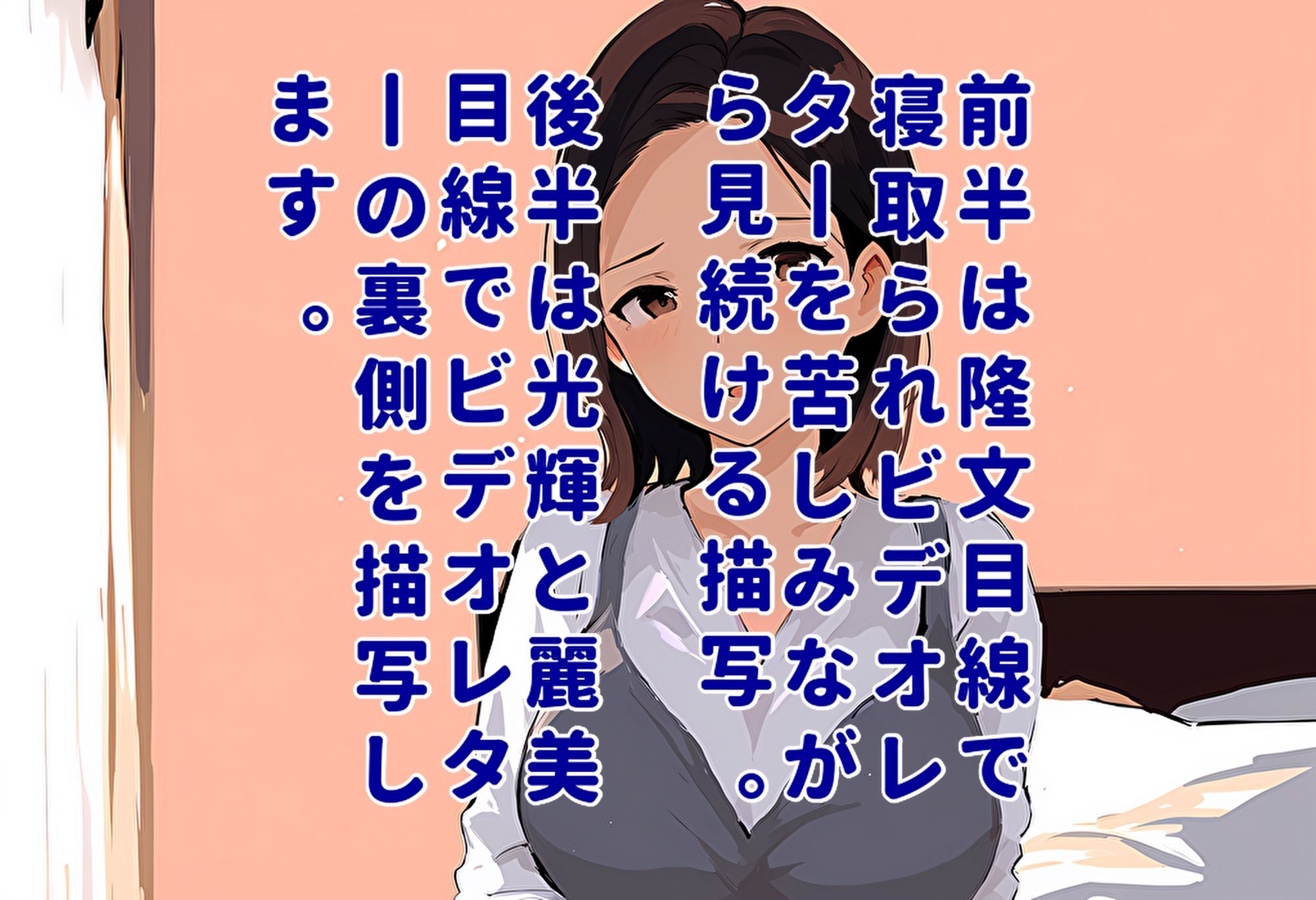 間男の提案に乗って不倫現場を目撃したら、最愛の妻が土下座してセックスのお願いをした。後編ルート1「寝取られビデオレター編」 サンプル8ページ目