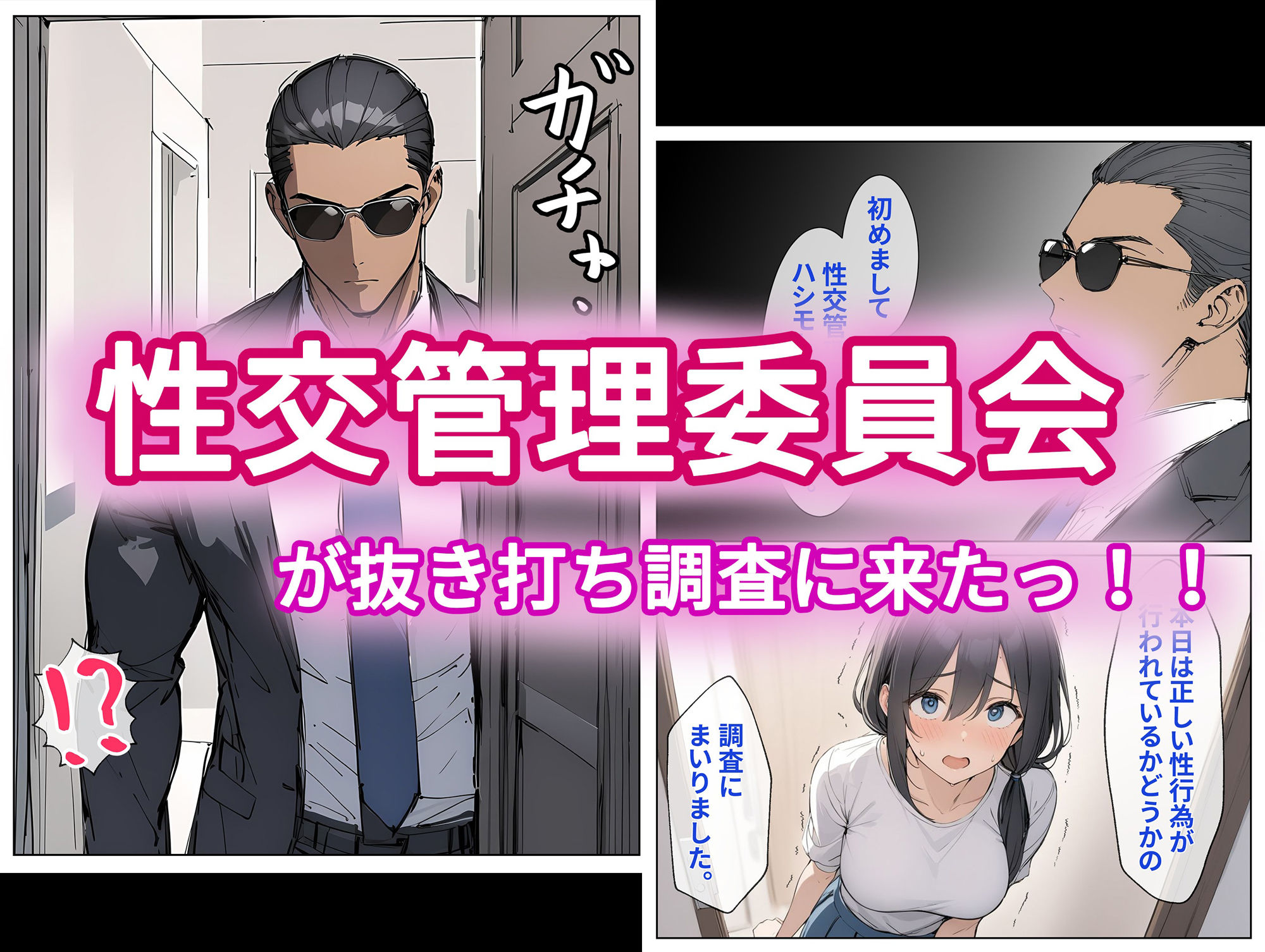 性交管理委員会〜セックス失敗で寝取られ確定〜 サンプル2ページ目