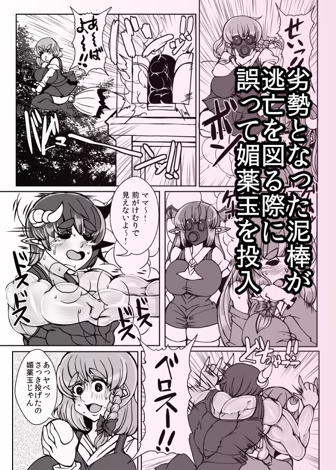 ぱちゅりー【Patchouli】VOL.2 サンプル2ページ目