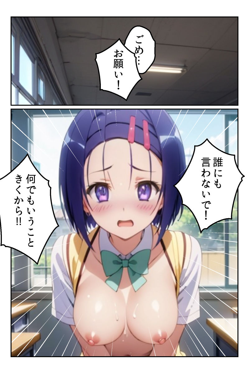 春菜ちゃんを寝取る ヒミツを握ってNTR 体も心も手に入れろ！ サンプル3ページ目