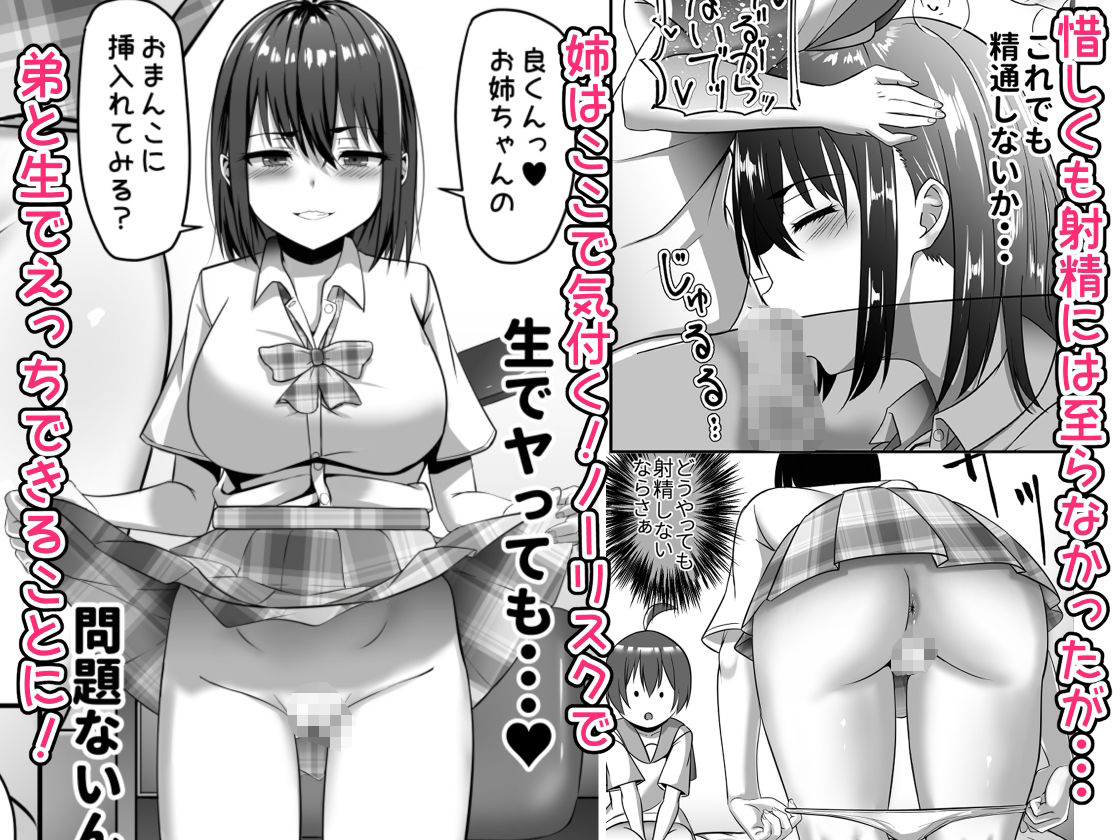 お姉ちゃんは弟の射精が見たい！後編 サンプル3ページ目