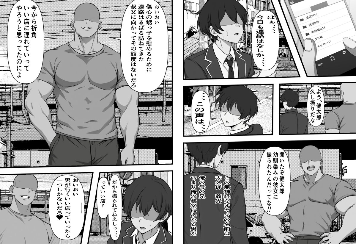 親の借金のために違法風俗店に売られた彼女が叔父の巨チンに堕ちるまで サンプル2ページ目