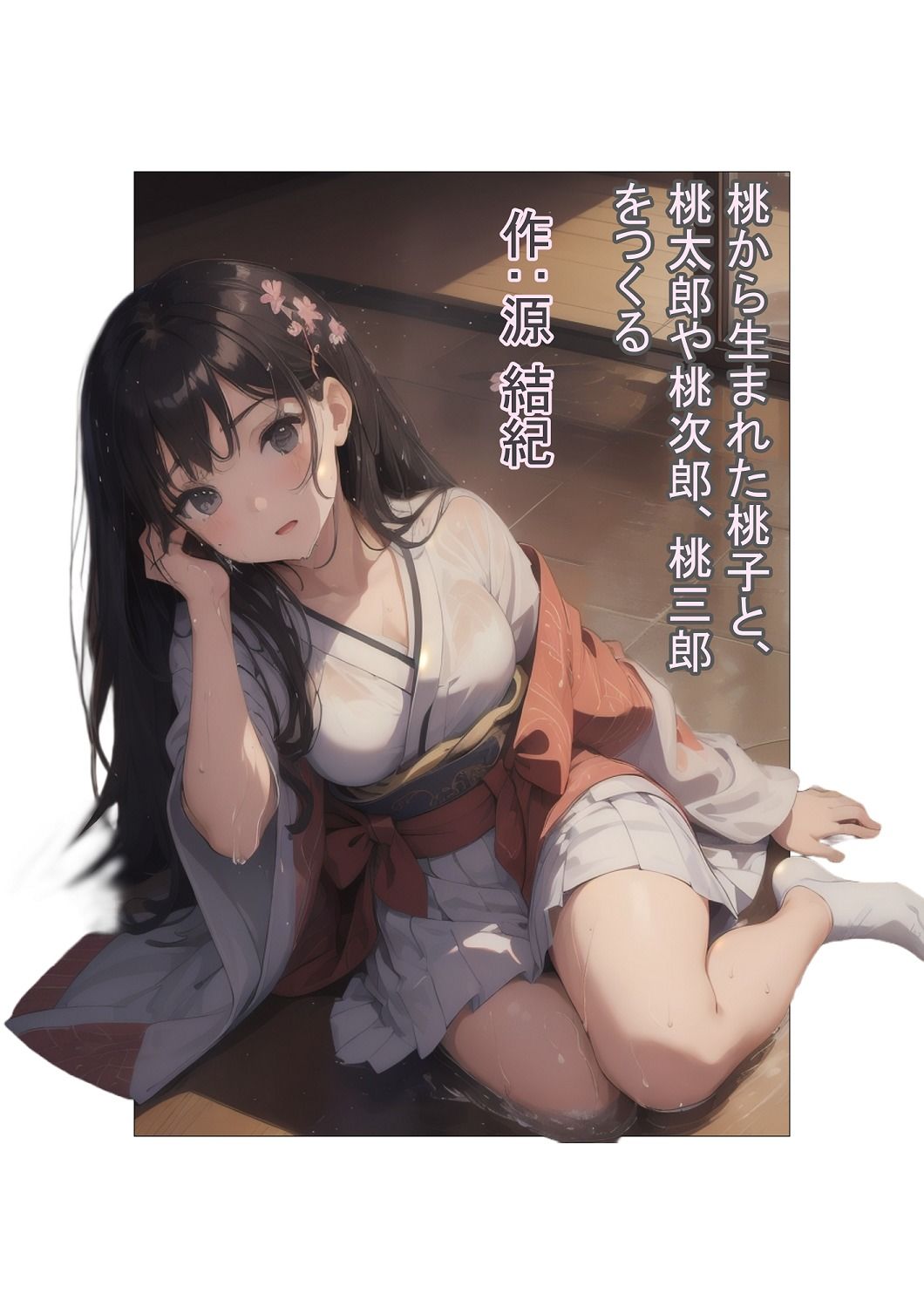 80ページ 9つのAI作品詰め合わせ セックスが生まれた日1、2、3、絵馬に童貞卒業したいと書いたら巫女さんにバレて、、テレビから飛び出して来たのが母乳も飛び出す子持ちアイドルだった。 〜いっぱい中出しして孕ませていいから誰にも言わないで泣〜など サンプル8ページ目