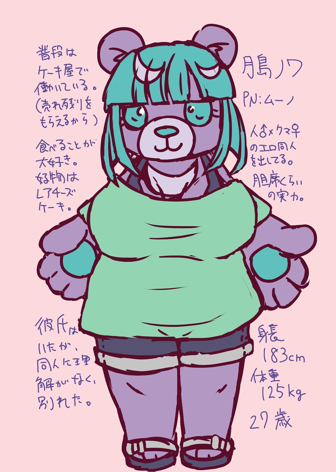 ご近所さんは推し作家 サンプル4ページ目
