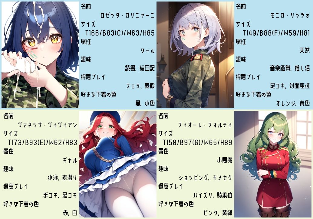 快楽責めで口を割らせる女兵士の尋問調書 〜THE GIRLS IN THE DOLLS（上）〜 サンプル2ページ目