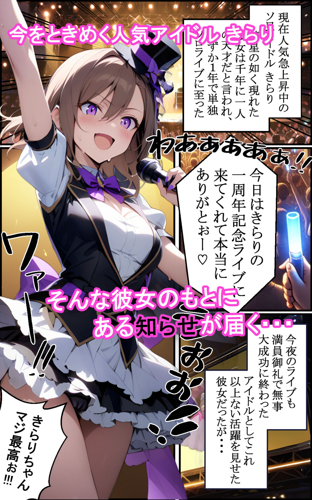 自撮り魔 サンプル2ページ目
