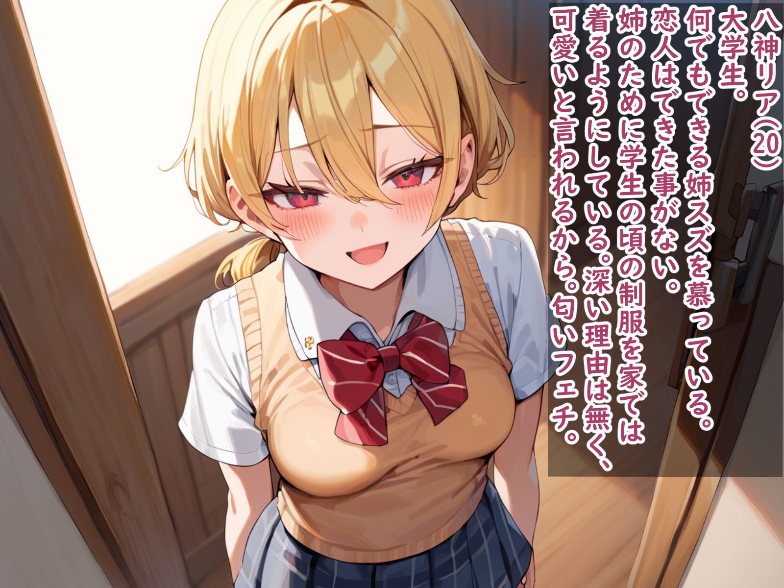 彼女の妹に気に入られて隙をつかれて襲われる話 サンプル2ページ目
