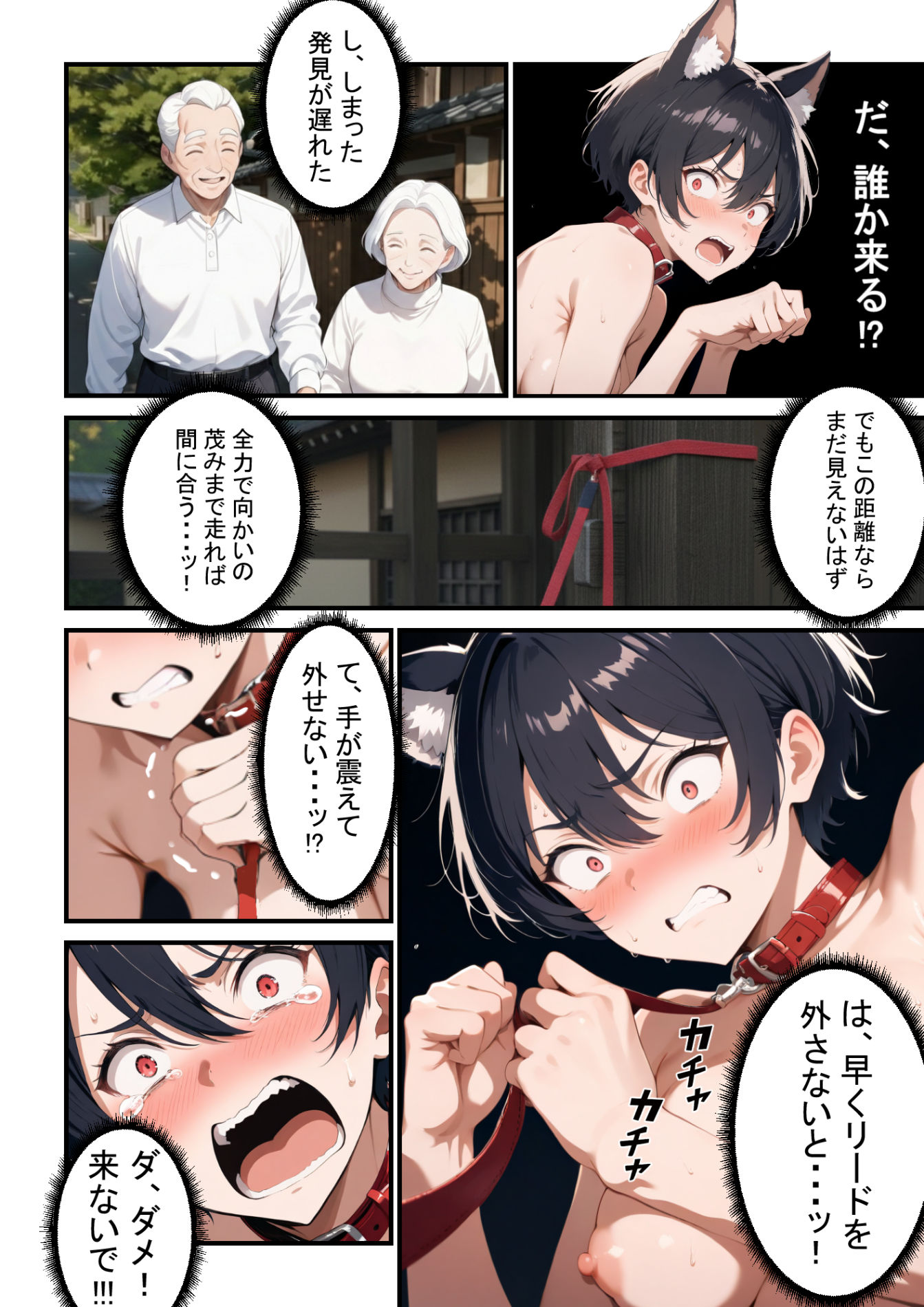 犬塚真琴の警察犬調教録-三日目-前編 サンプル5ページ目
