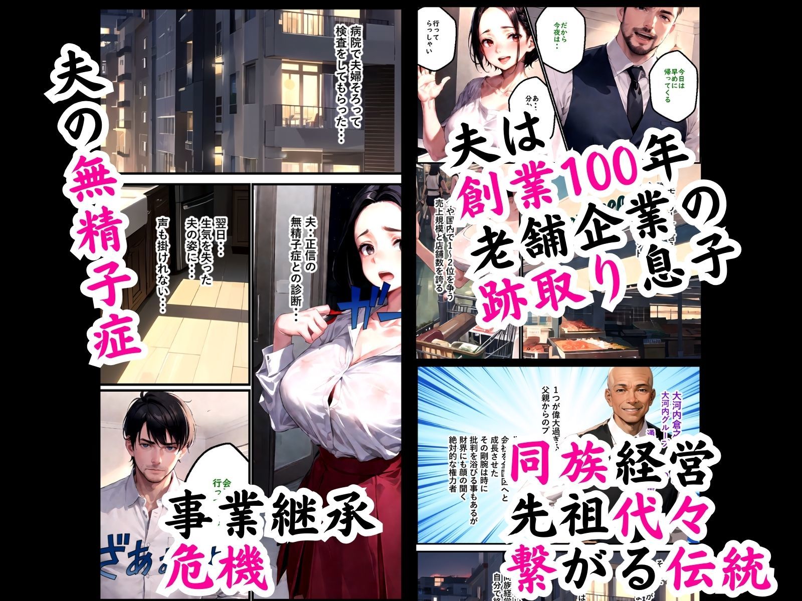 義父の計画 3 〜代理出産あなたのために〜 美佐子編 サンプル3ページ目