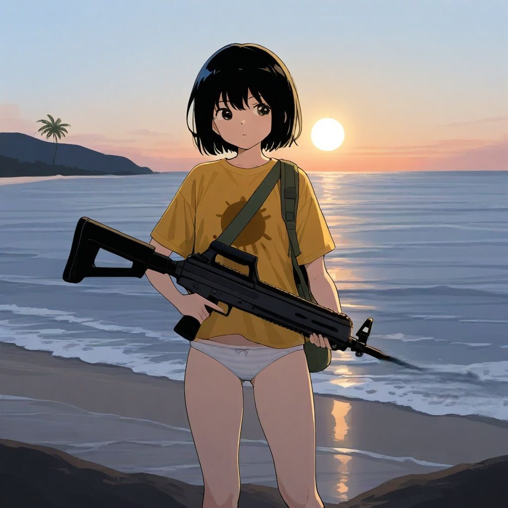 女性自衛官たたかう  パートナーは海賊？ サンプル9ページ目