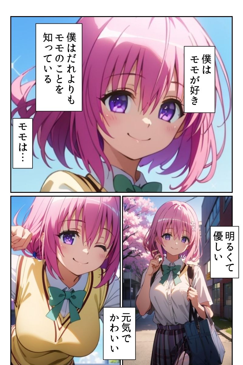 モモを寝取る ヒミツを握ってNTR！ 体も心も手に入れろ♪ サンプル2ページ目