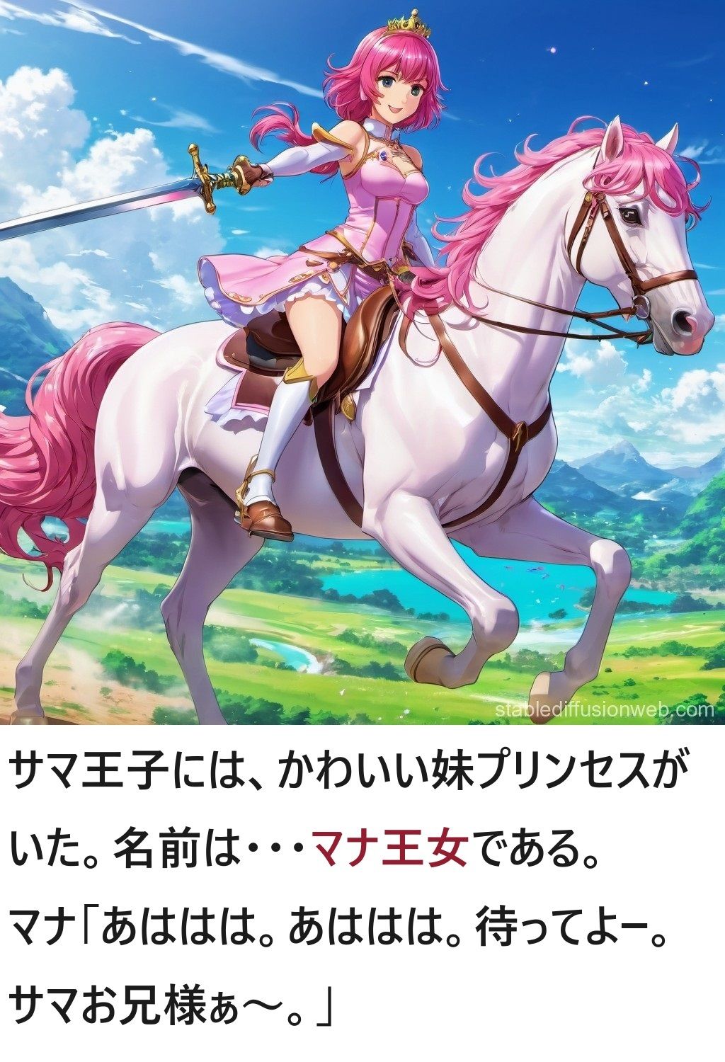 聖騎士ファンタジー 1話 サンプル3ページ目