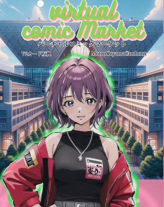 バーチャルコミックマーケット サンプル1ページ目