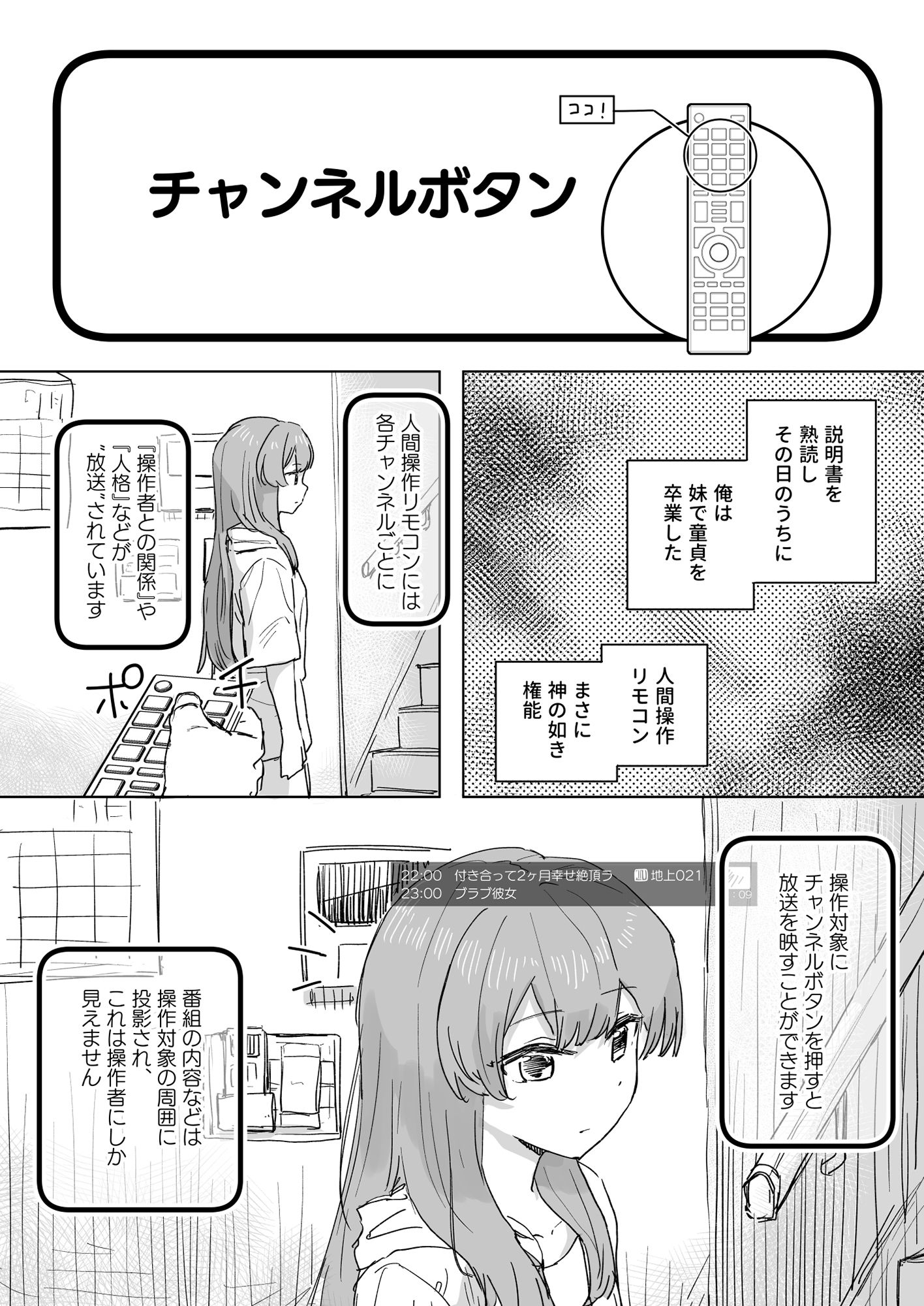 【多機能】人間操作リモコン【新発売】 サンプル5ページ目