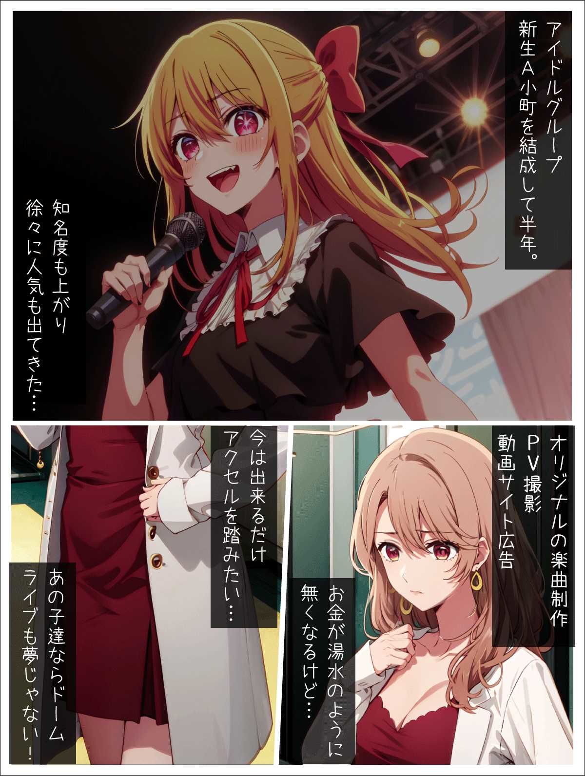 【エロい子】女社長編 サンプル1ページ目