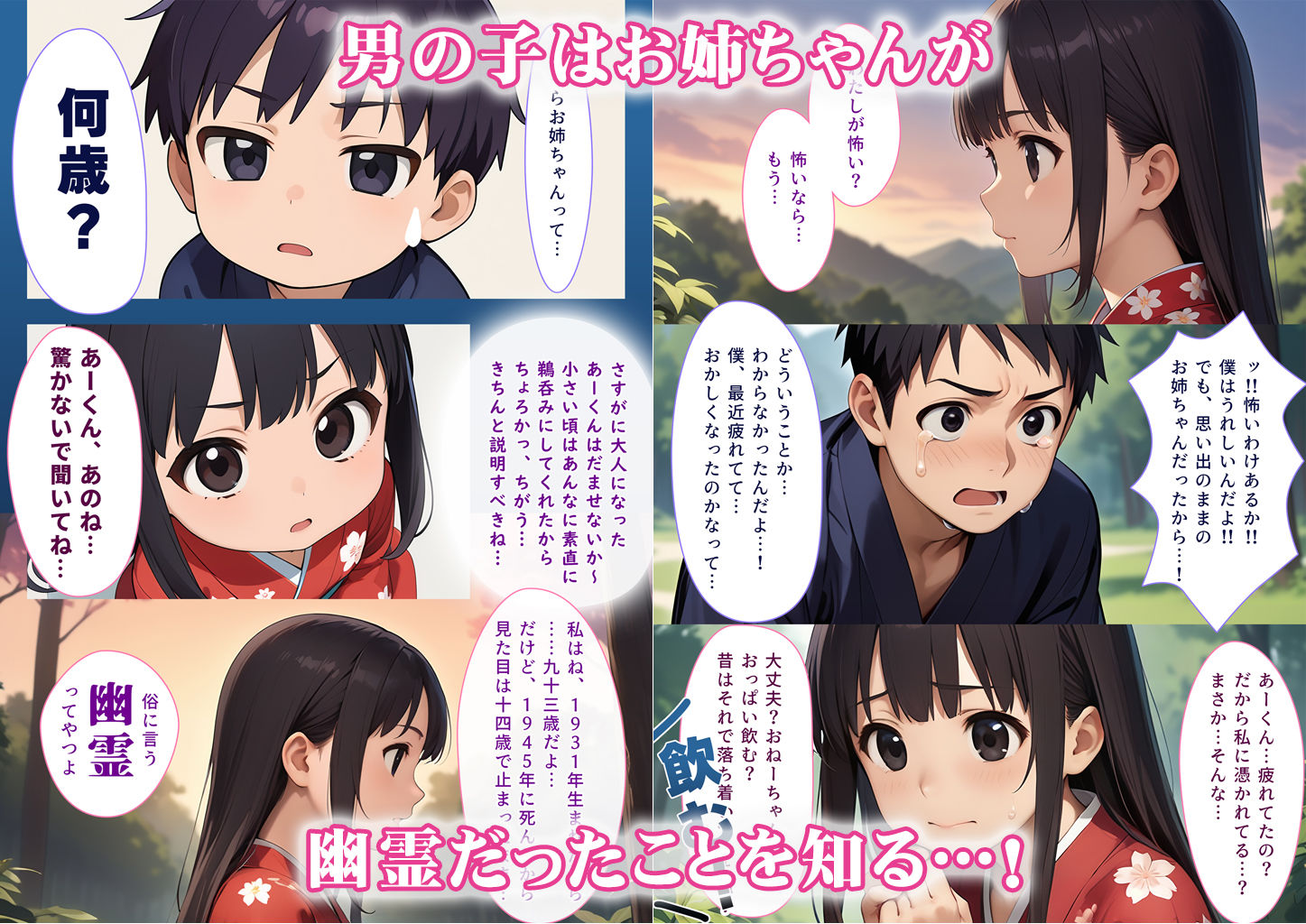 桜、咲く、さくら。 サンプル5ページ目