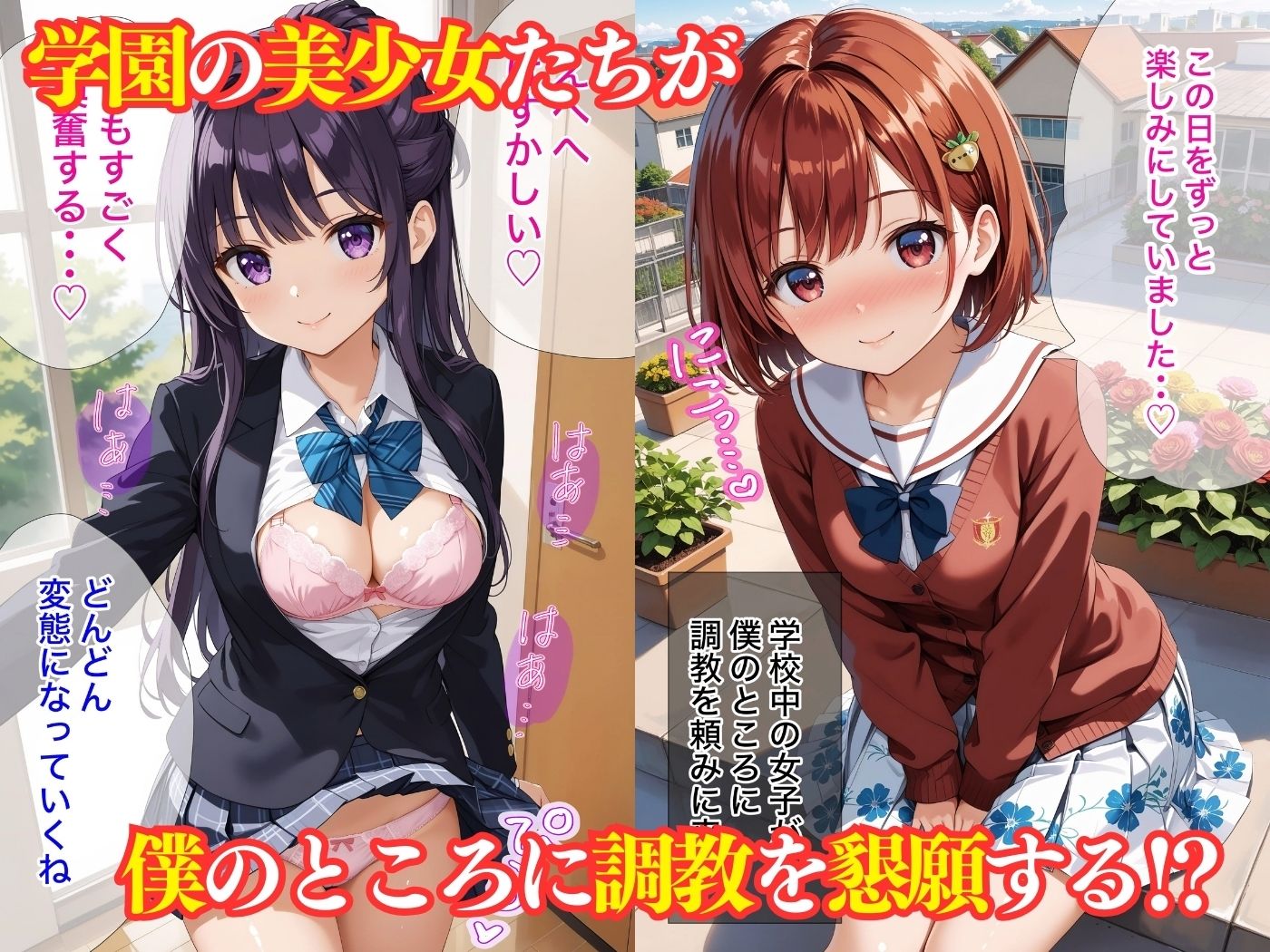 かわいそうな女の子はかわいい【4K高画質】 サンプル1ページ目