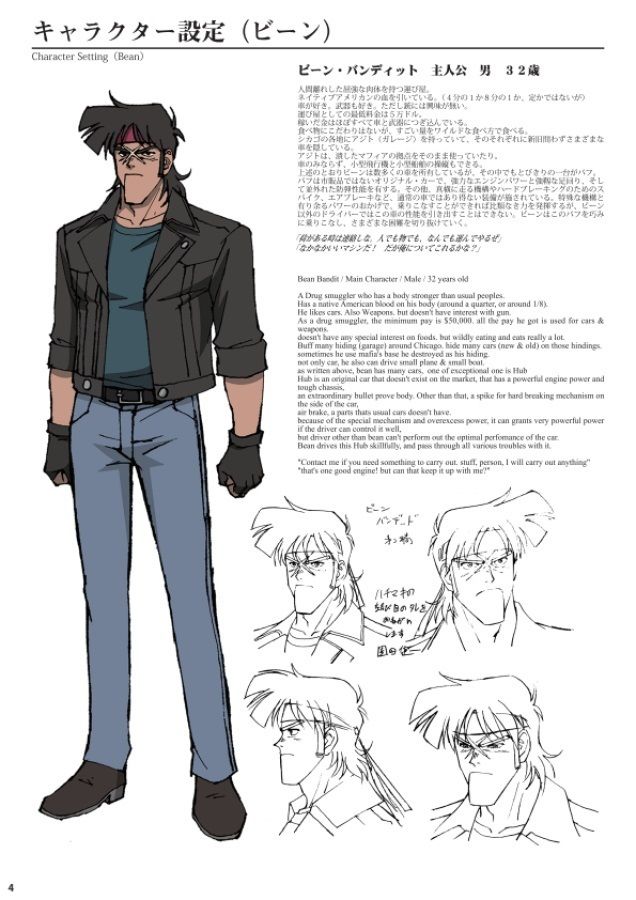 BEAN BANDIT FAN BOOK サンプル1ページ目