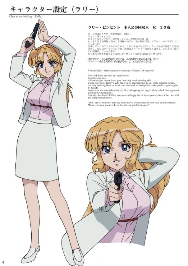 BEAN BANDIT FAN BOOK サンプル2ページ目