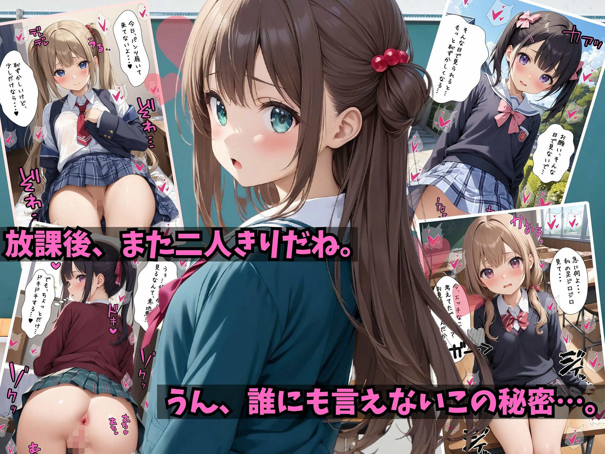 僕と彼女の秘密の放課後セックス サンプル1ページ目