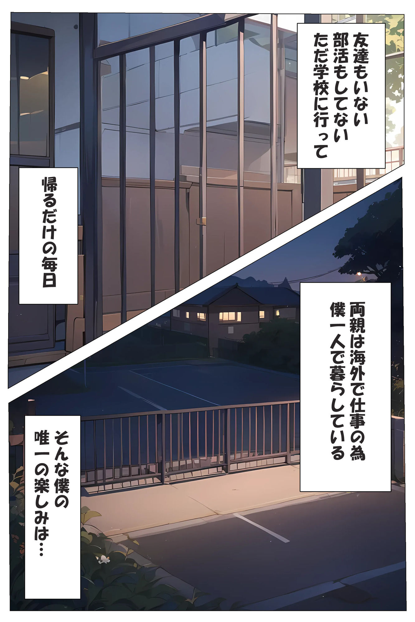 同級生がママになってくれた話 サンプル1ページ目