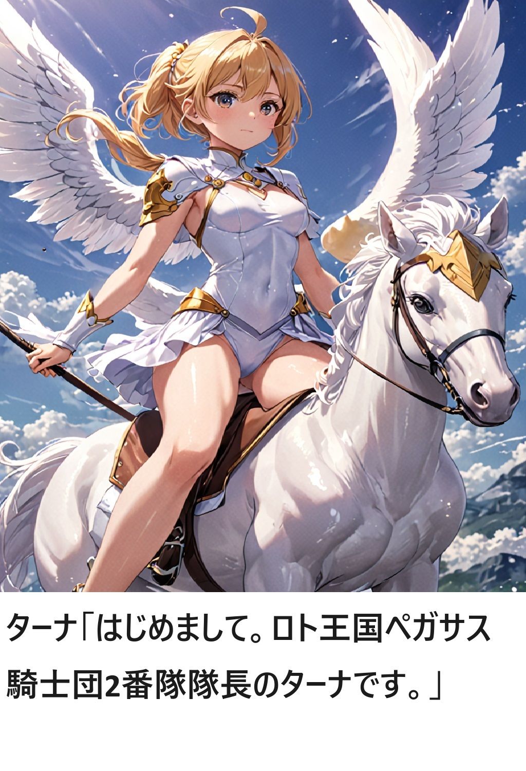 聖騎士ファンタジー 2話 サンプル2ページ目