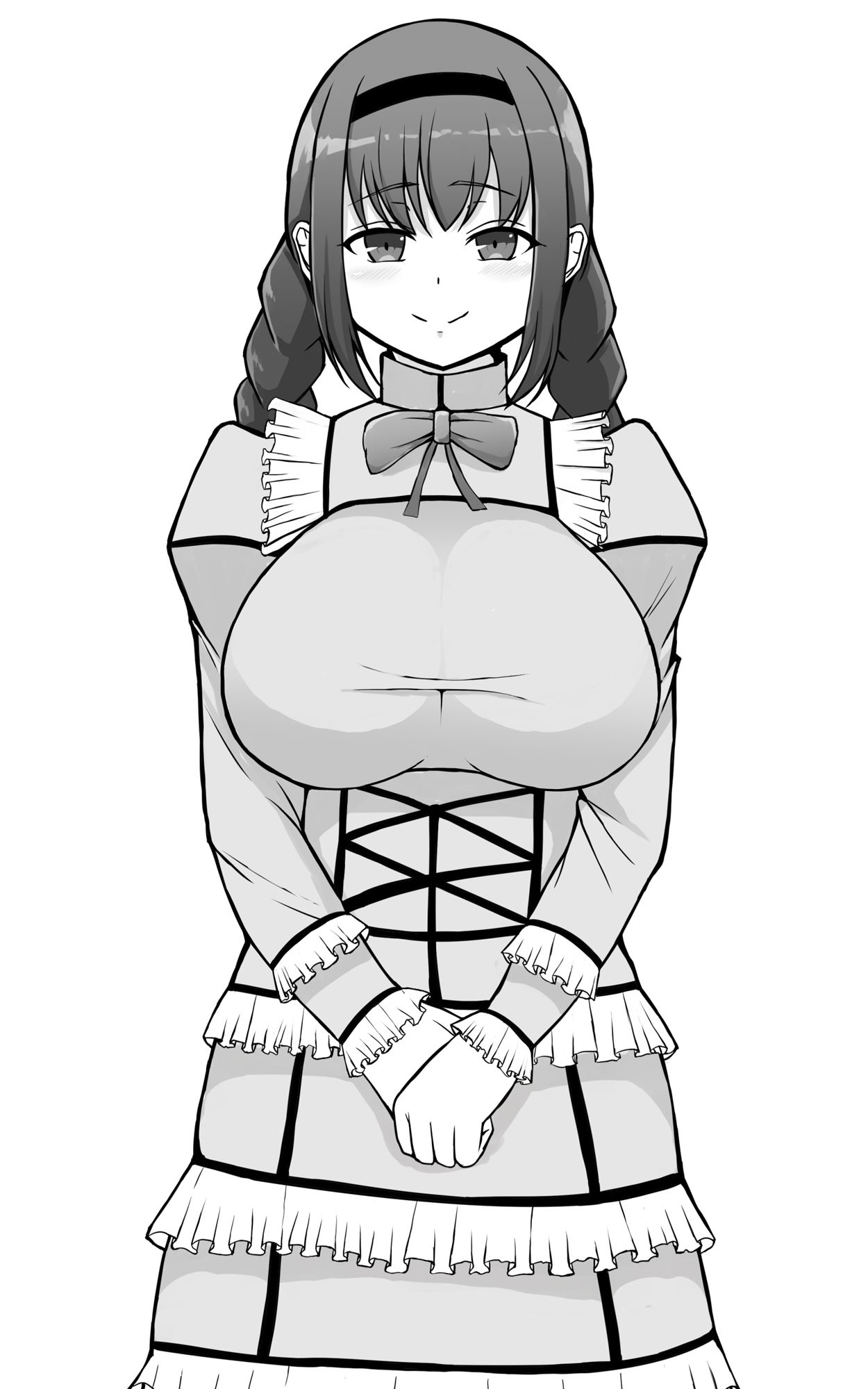戦隊ヒーロー、おっぱい様に完全敗北！ 〜爆乳JK様にマゾ家畜にされ魔力を根こそぎ奪われ捕食されちゃう〜 サンプル4ページ目