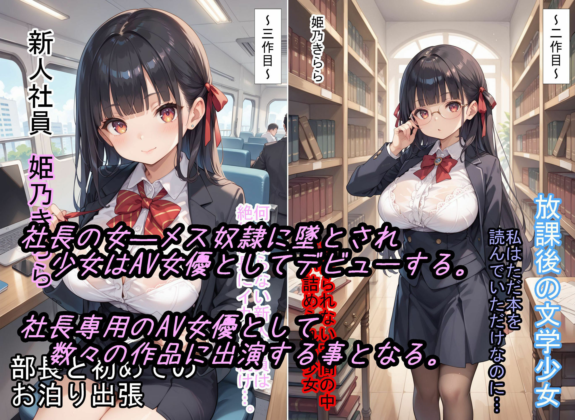 【AV社長:オーガ健】女優志望の田舎娘をAV女優に墜とすまで サンプル4ページ目