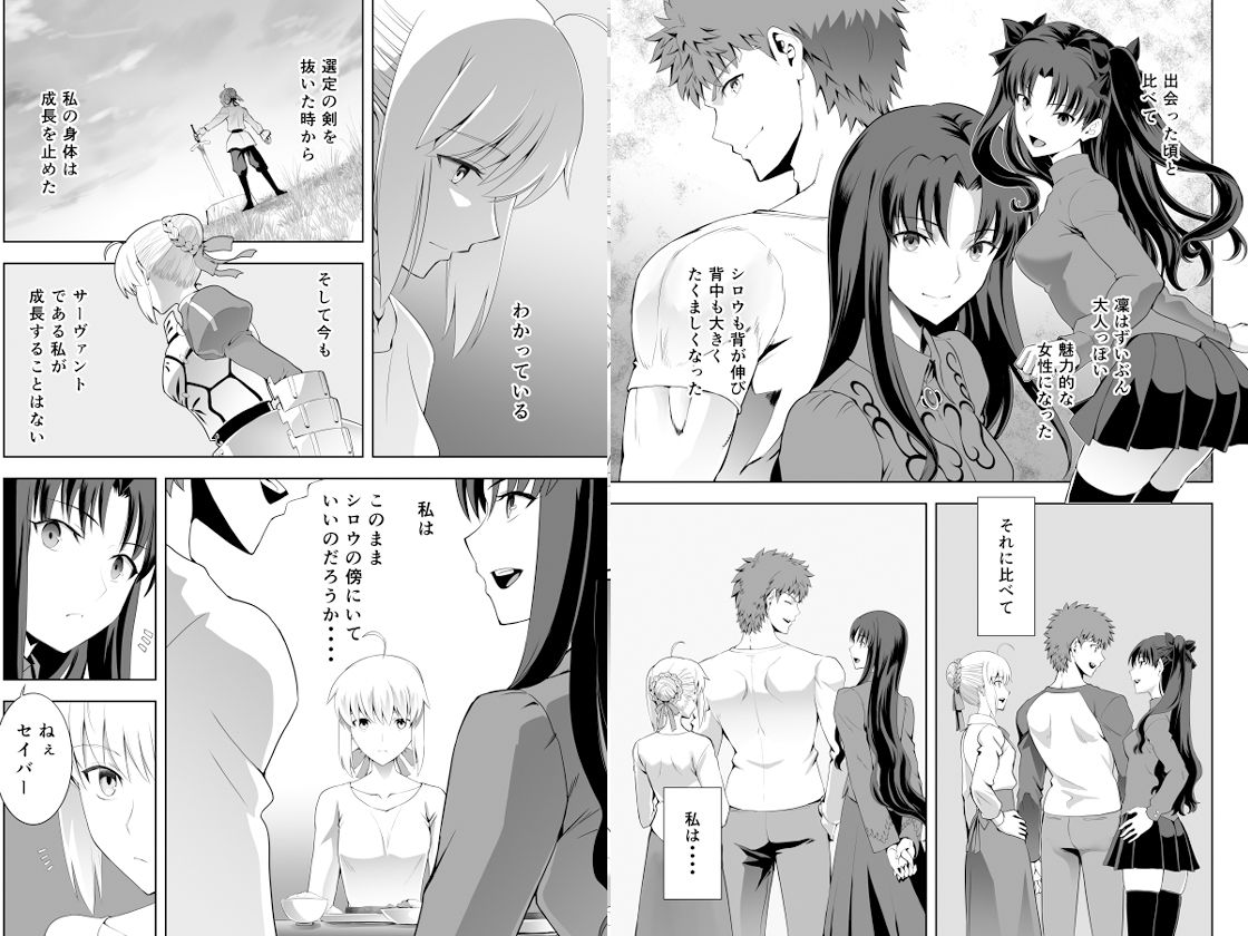 SABER COMPLEX 2 サンプル2ページ目