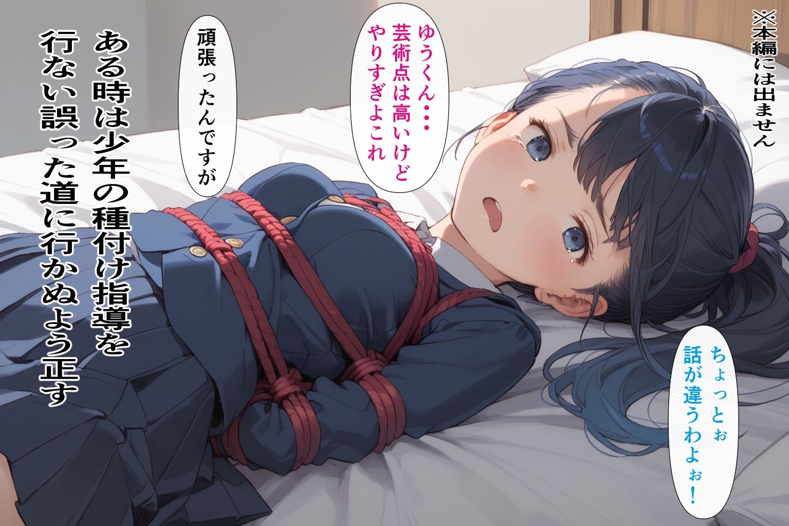 隣のお姉さんは種付け少年を導きたい サンプル3ページ目