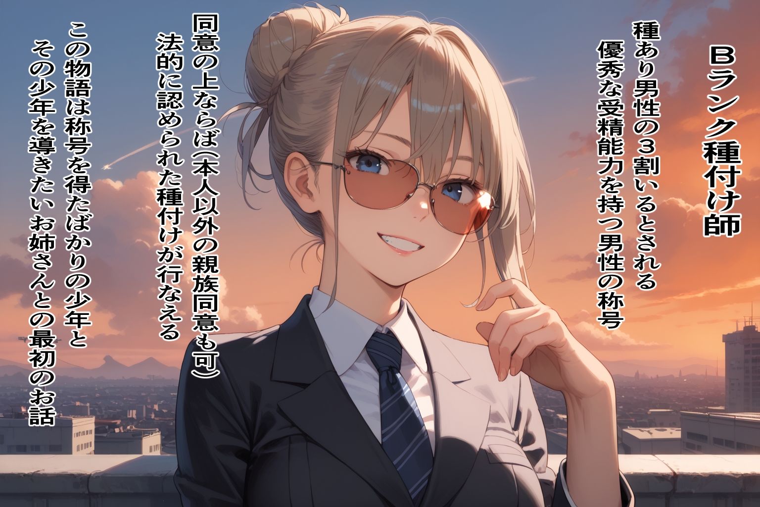 隣のお姉さんは種付け少年を導きたい サンプル4ページ目