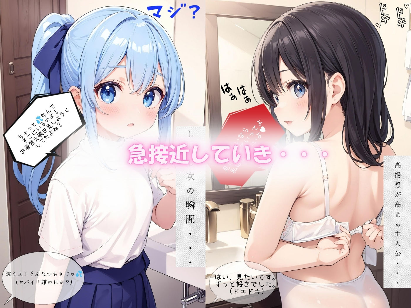 家族ぐるみで旅行に来たら同級生の大好きな女の子が居て・・・【ストーリー付き】 サンプル3ページ目