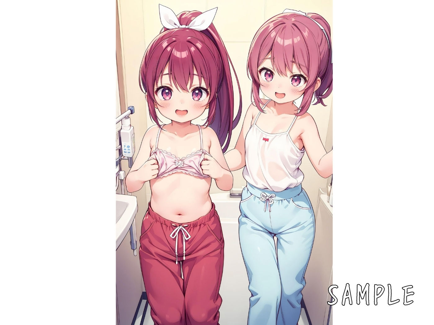 家族ぐるみで旅行に来たら同級生の大好きな女の子が居て・・・【ストーリー付き】 サンプル8ページ目