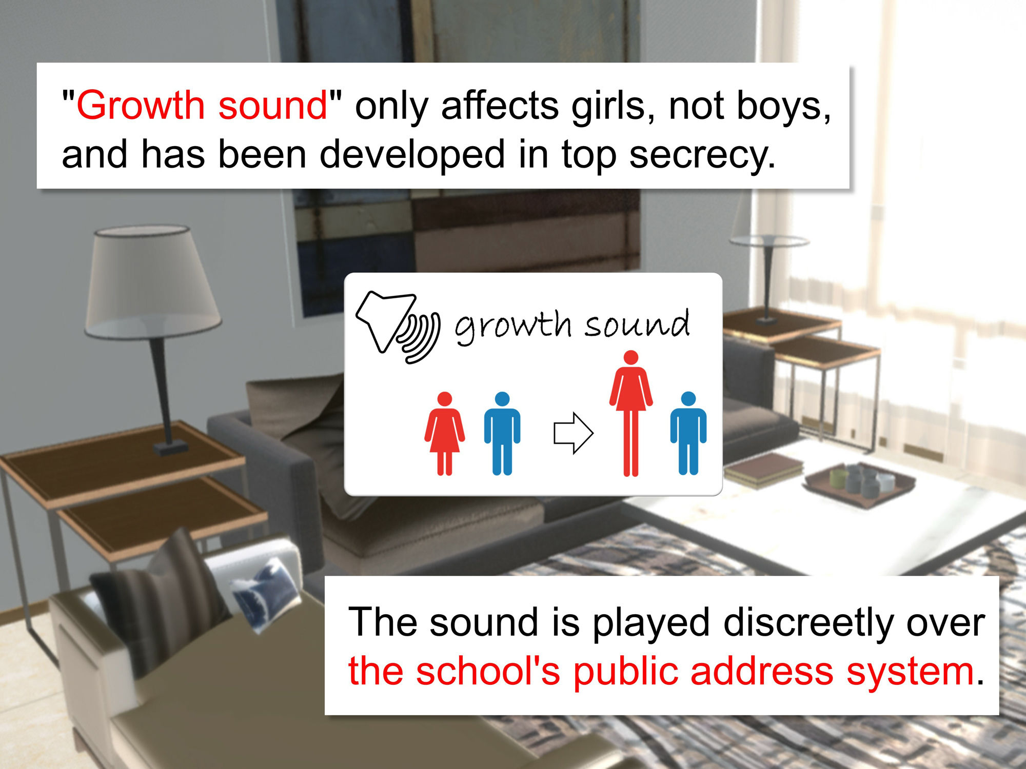 Outgrowing only girls， Overtake boys， Growth sound. Stretching exercises Arc サンプル1ページ目