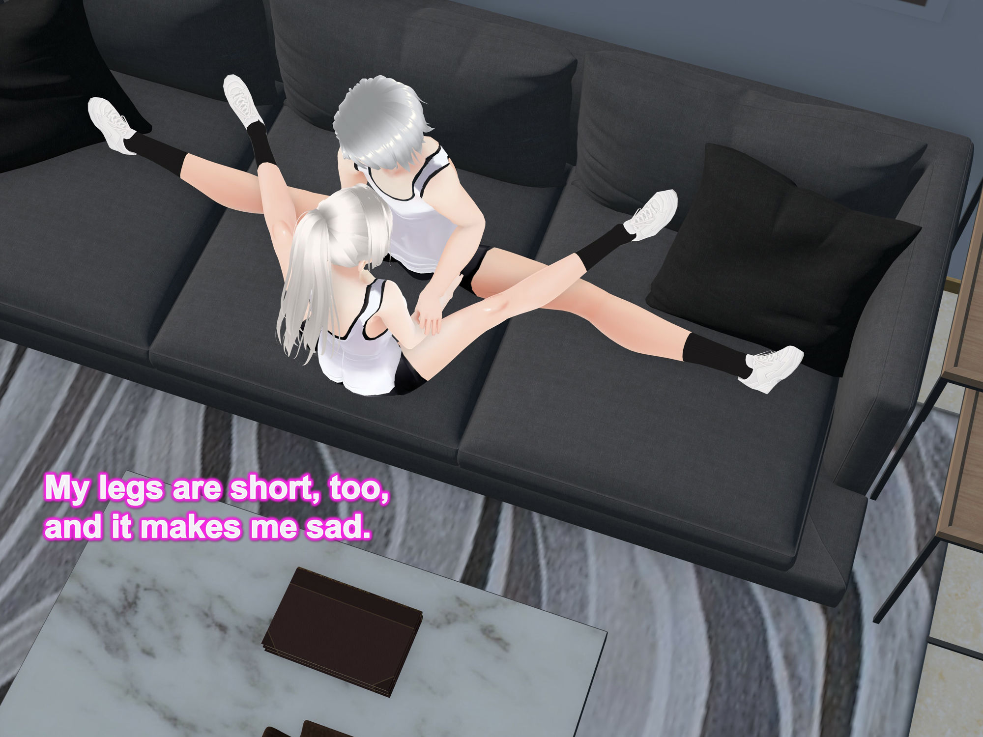 Outgrowing only girls， Overtake boys， Growth sound. Stretching exercises Arc サンプル4ページ目