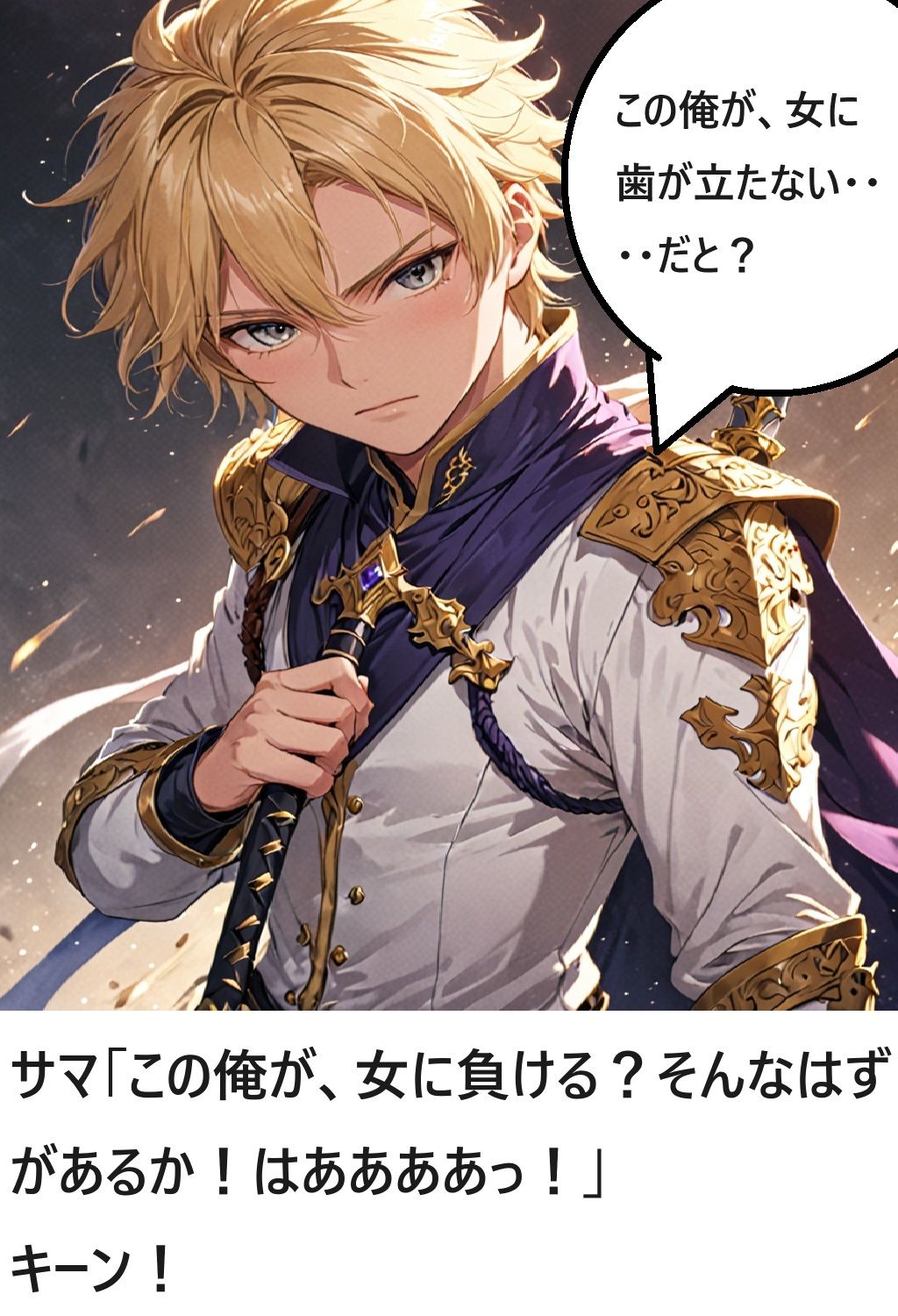 聖騎士ファンタジー 3話 サンプル2ページ目