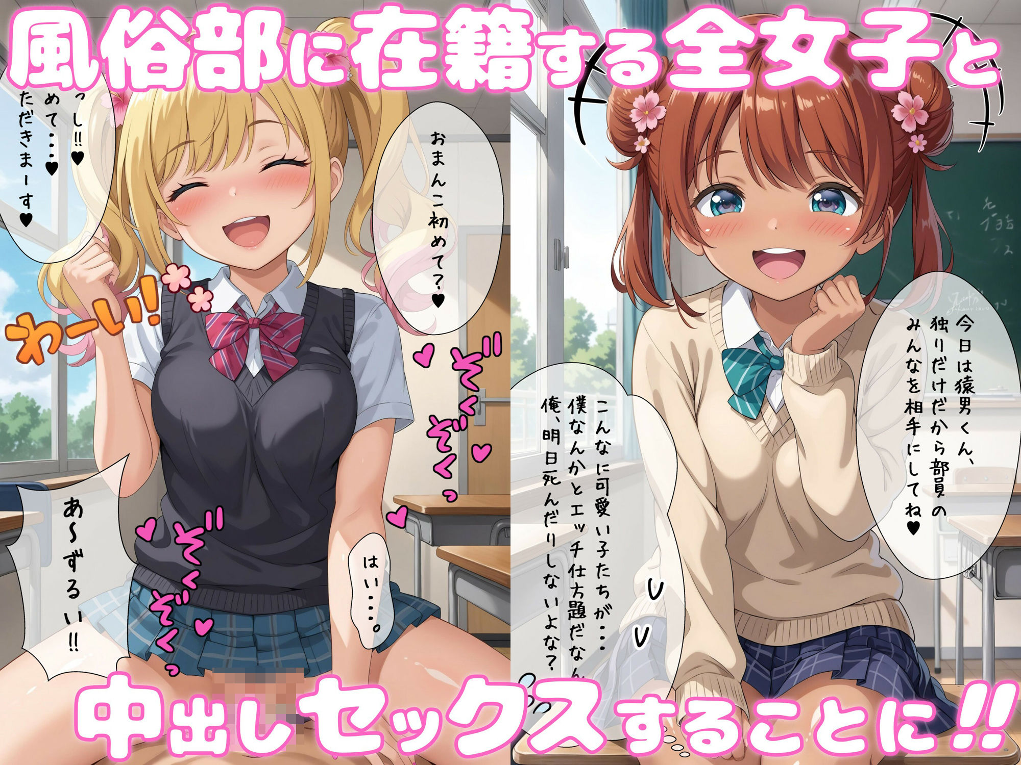 ようこそリピート100％の風俗学園へ！ サンプル2ページ目